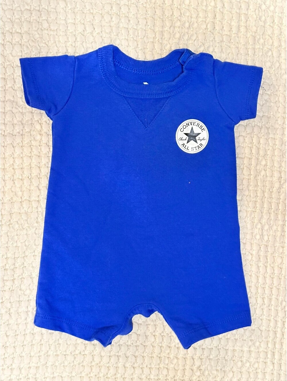 Converse Royal Blue Romper - Sz NB